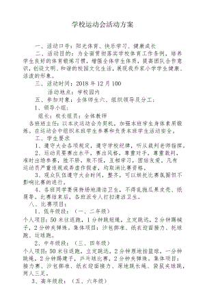 运动会活动方案.docx