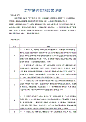 苏宁易购营销效果评估.docx