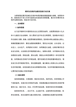 黄河生态保护治理攻坚战行动方案.docx