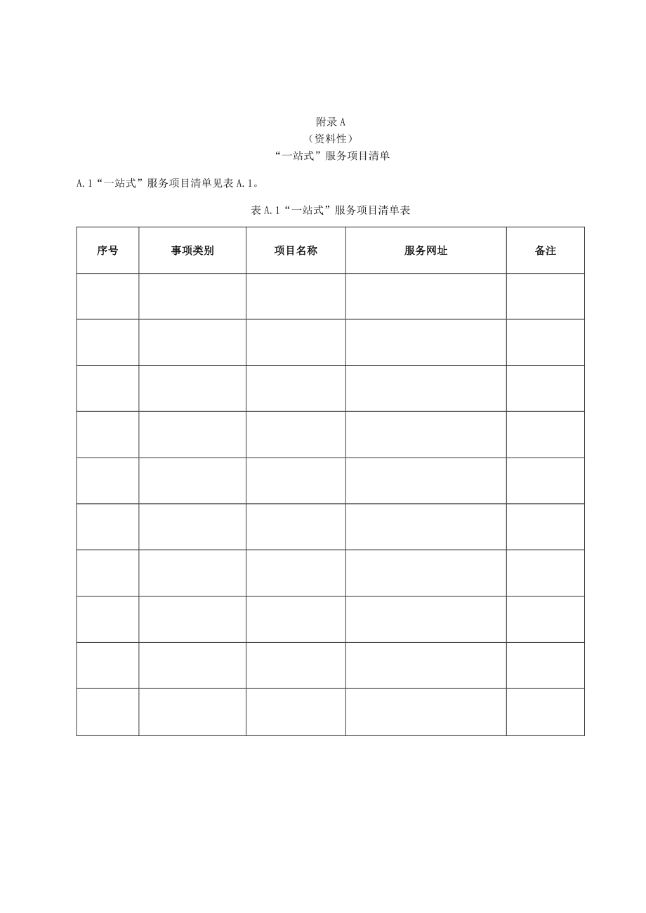 质量基础设施“一站式”服务项目清单、流程、评价要素、满意度调查问卷.docx_第1页