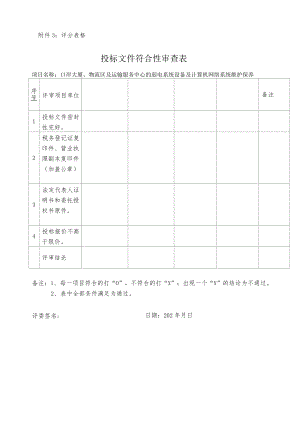 附件3：评分表格.docx