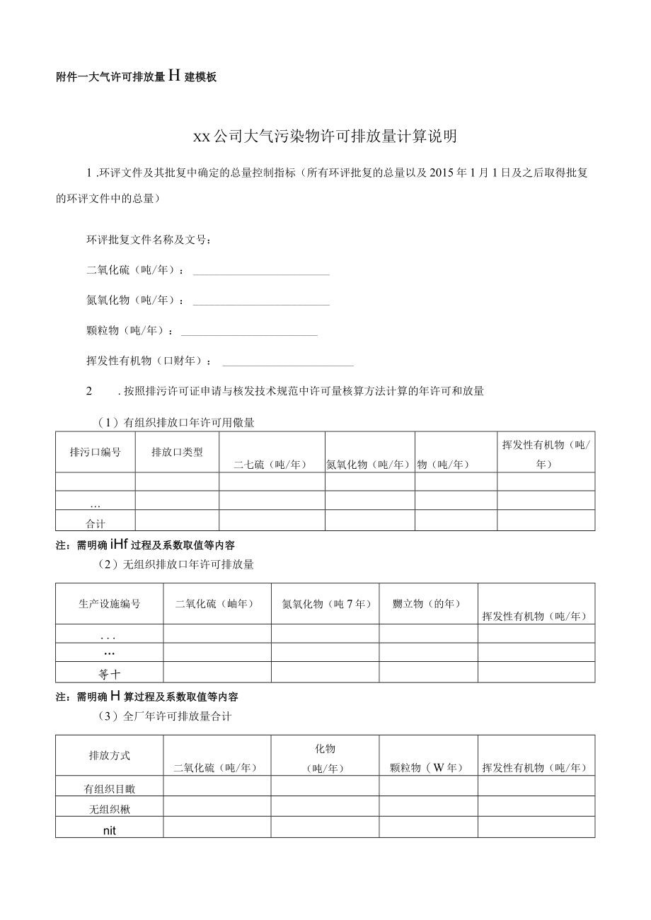 附件一 大气许可排放量计算模板.docx_第1页