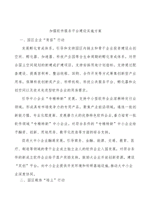 加强软件服务平台建设实施方案.docx