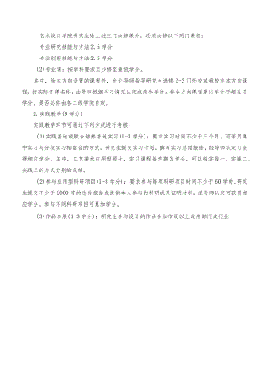 北京服装学院全日制艺术硕士专业学位研究生培养方案.docx