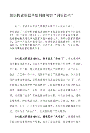 加快构建数据基础制度 筑实“铜墙铁壁”.docx