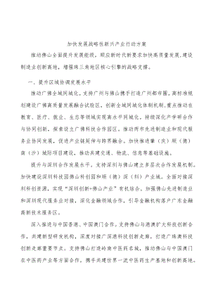 加快发展战略性新兴产业行动方案.docx