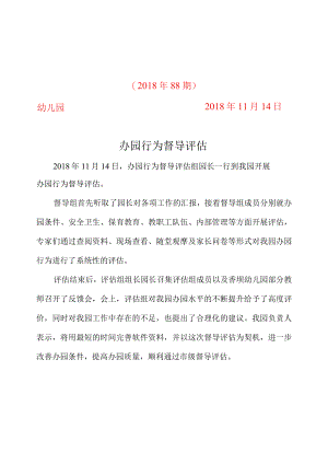 办园行为督导评估简报.docx