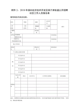 厚桥街道公开招聘城管队员报名登记表.docx
