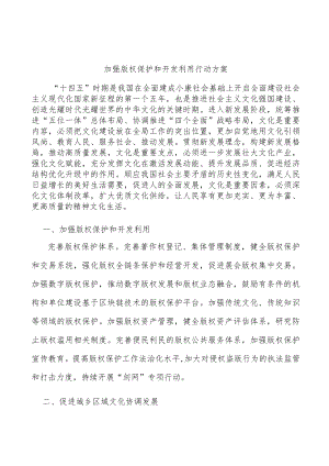 加强版权保护和开发利用行动方案.docx
