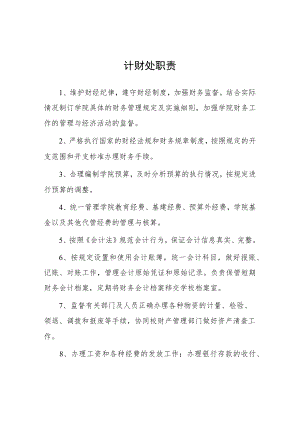 大学计财处职责.docx