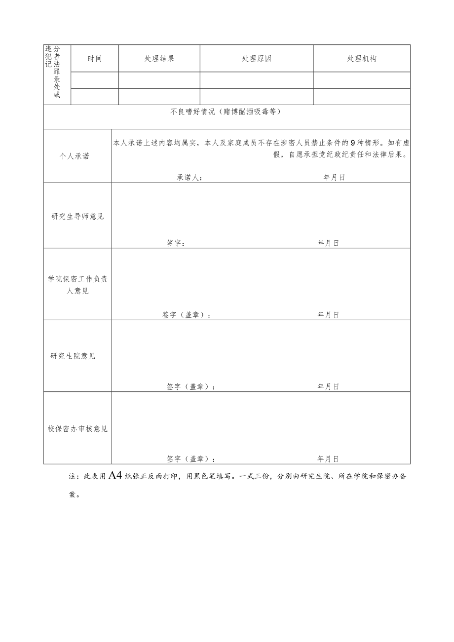 大学涉密研究生资格审定资料集.docx_第2页