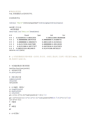 r语言garchcopulavar模型附代码数据.docx