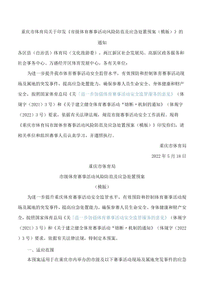 《市级体育赛事活动风险防范及应急处置预案(模版)》.docx