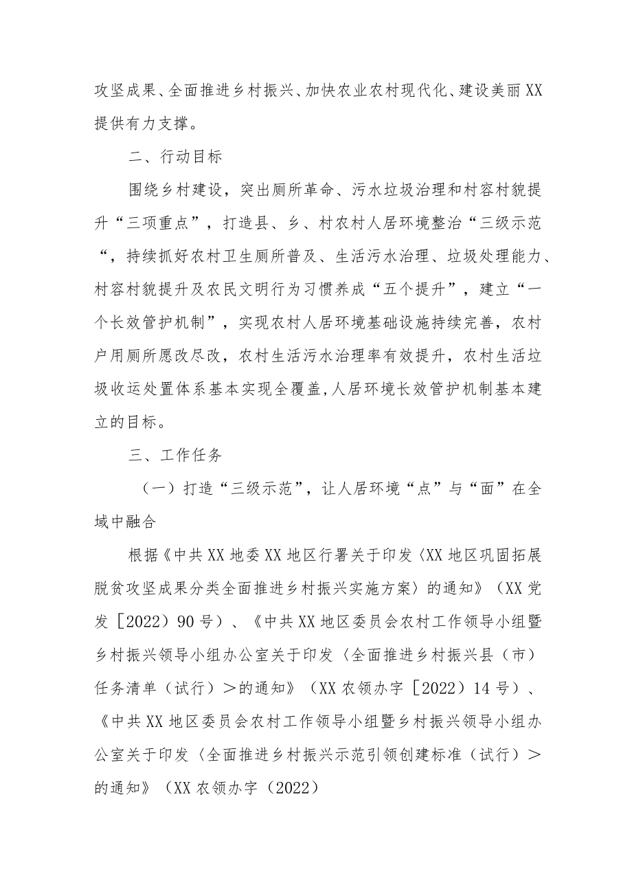 2023年农村人居环境整治提升行动工作方案共3篇.docx_第2页