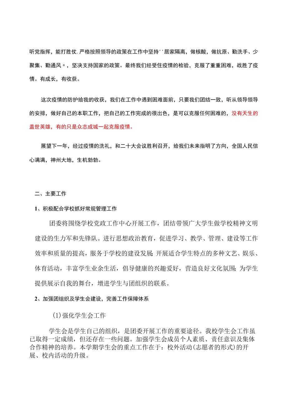 2022年团委年终工作总结2023年工作计划--.docx_第2页