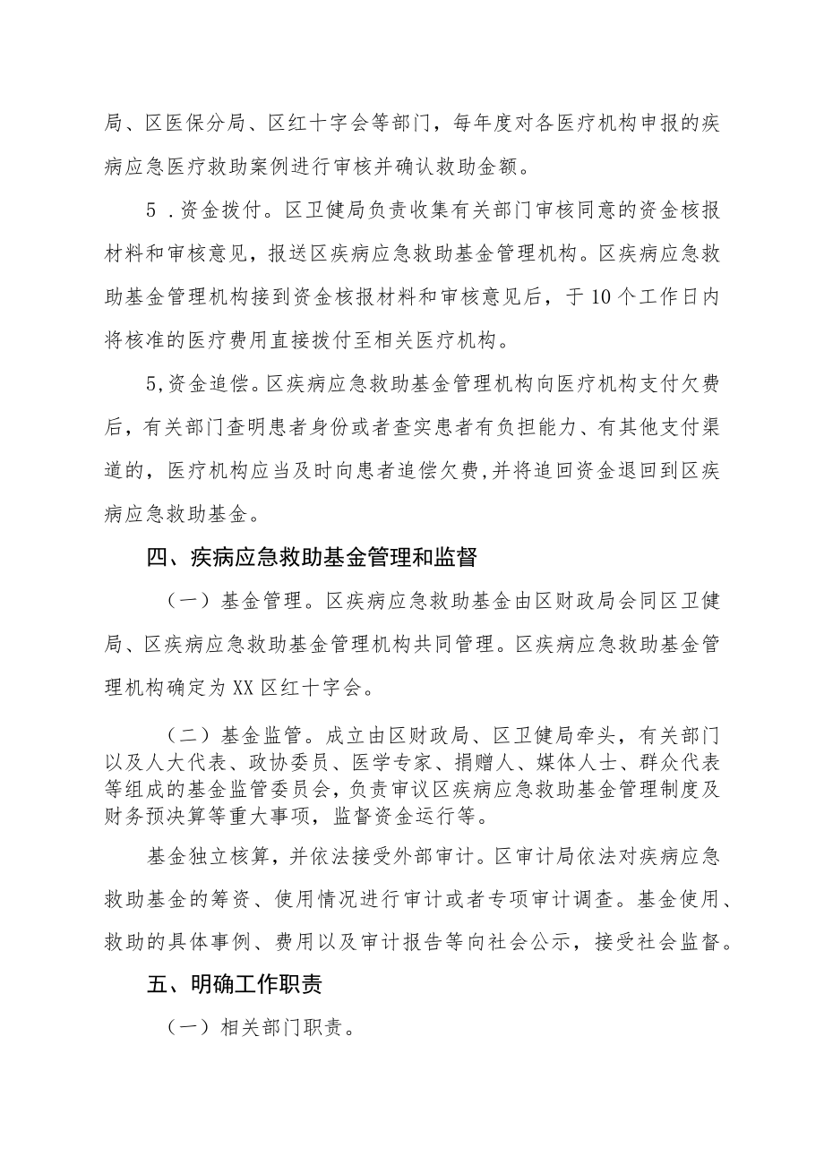 XX区疾病应急救助制度实施方案.docx_第3页