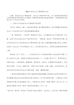 2022年县安全生产强调要求发言.docx