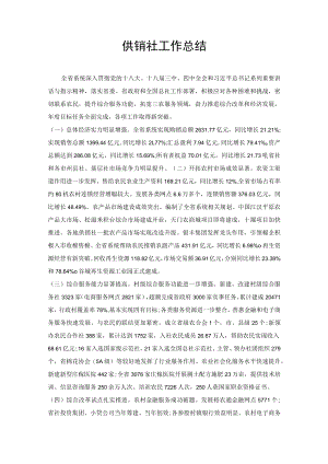 供销社工作总结.docx