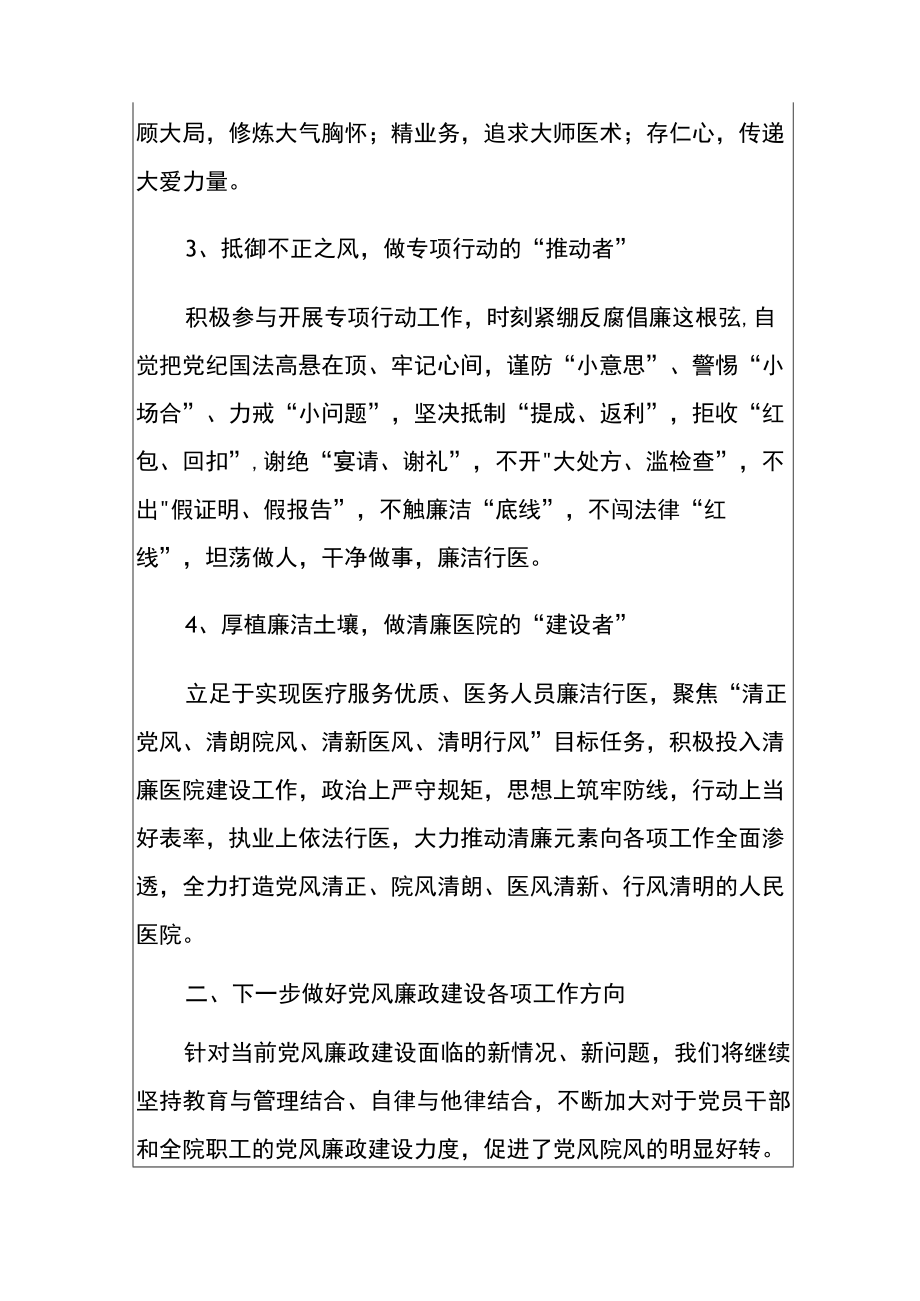 2022卫生院党风廉政建设工作总结报告.docx_第3页