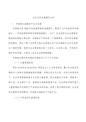 光芯片的发展概况分析.docx