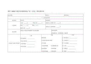 2022年增材制造产业（企业）情况调查表.docx