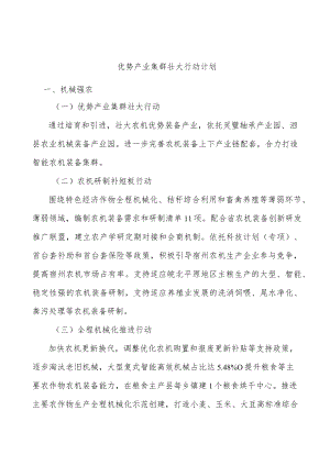 优势产业集群壮大行动计划.docx