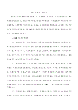 2022年意识工作总结.docx