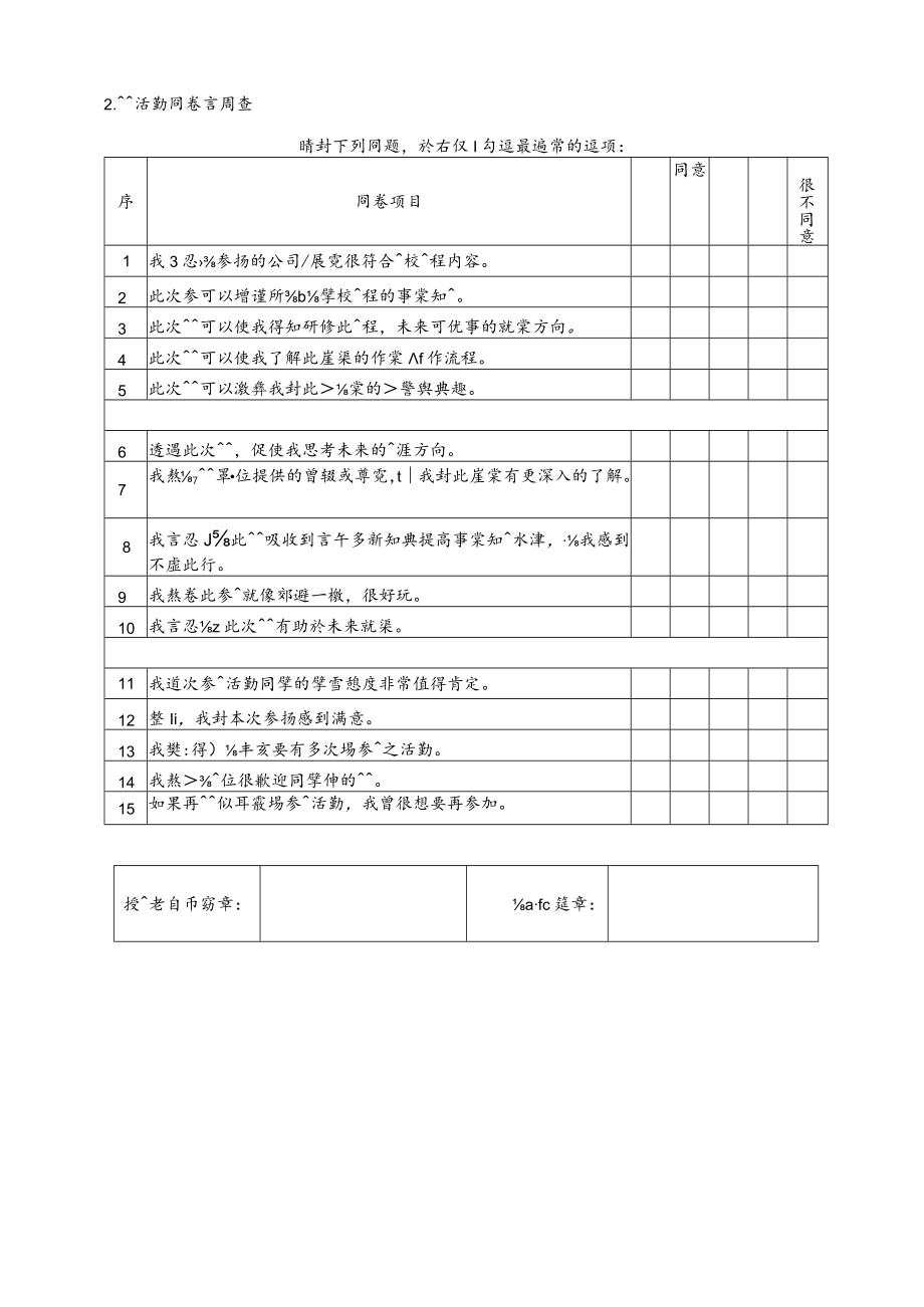 OOO學校學生職場體驗學習心得單(參考範例).docx_第2页