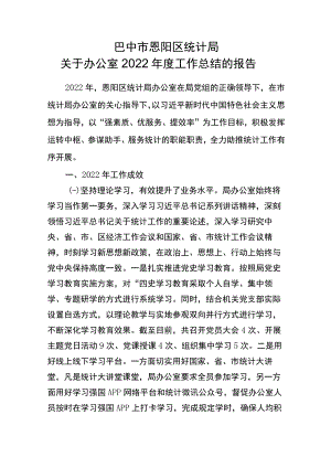 2022年度办公室工作总结.docx