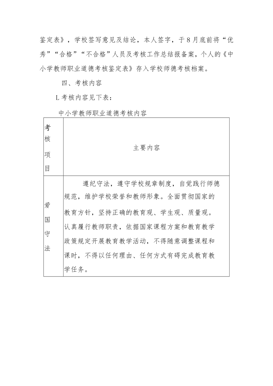 中学教职工师德考核方案.docx_第3页