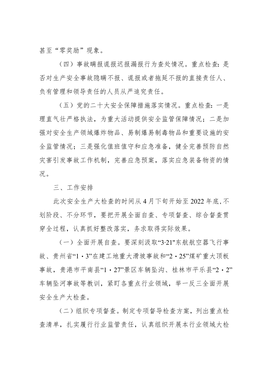 XX县2022年林业行业安全生产大检查实施方案.docx_第3页