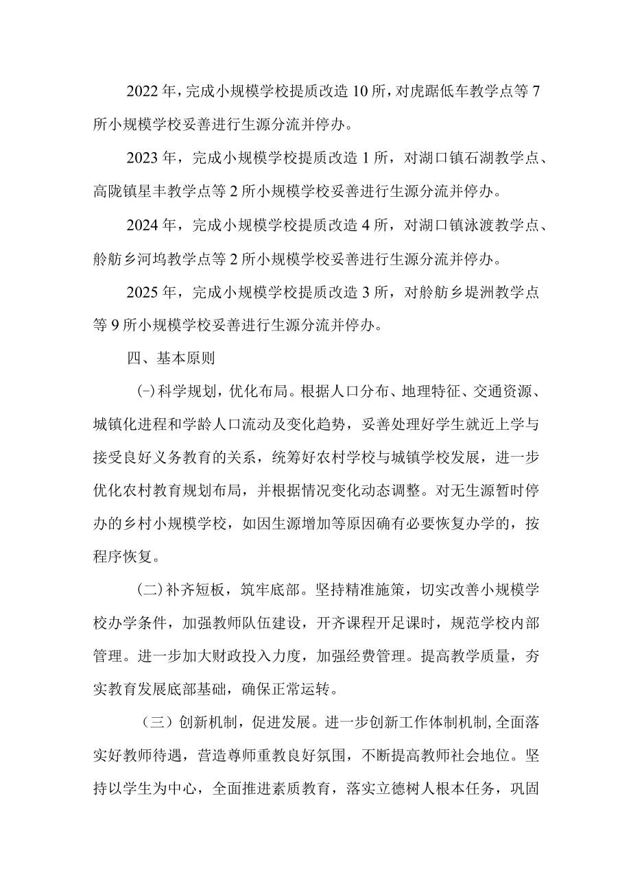 2022年乡村小规模学校优化提质工作方案.docx_第2页