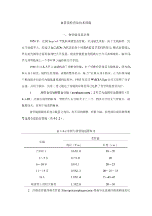 食管镜检查法技术指南.docx