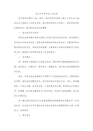 班主任半安全工作总结.docx