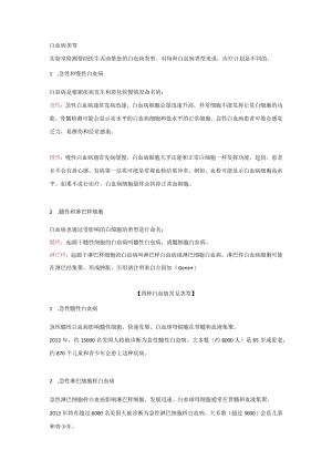 白血病的常见类型.docx