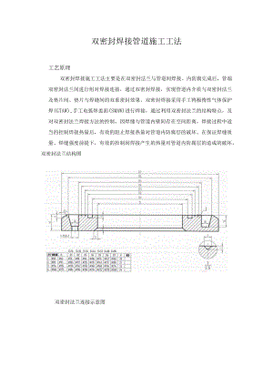双密封焊接管道介绍.docx