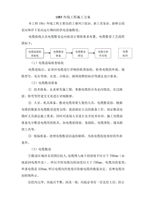 10KV外线工程施工方案.docx
