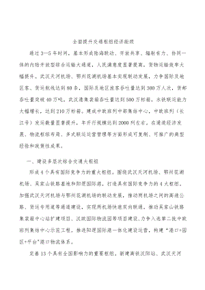 全面提升交通枢纽经济能级.docx