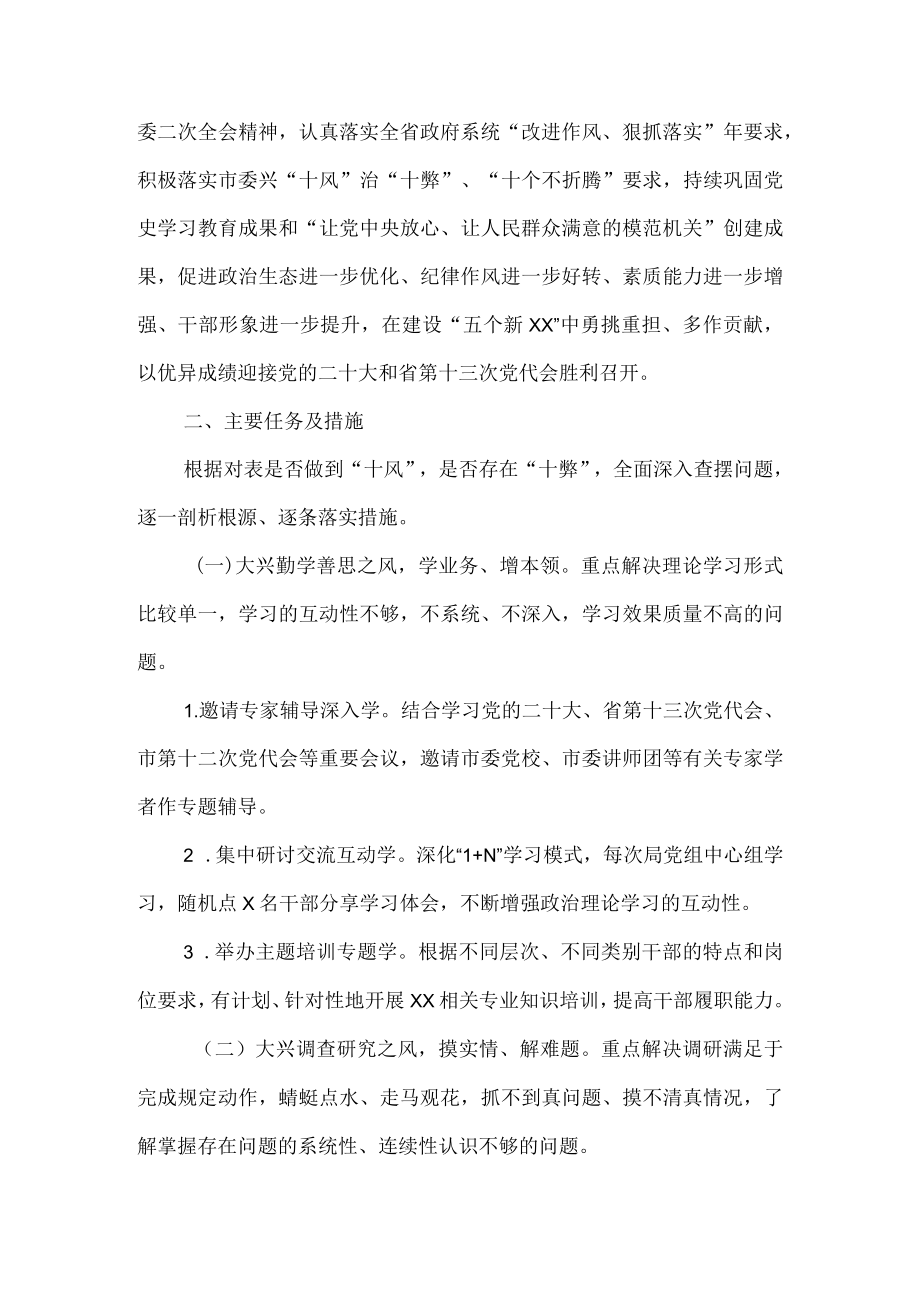 2022兴“十风”治“十弊”专题民主生活会对照检查研讨发言材料.docx_第2页