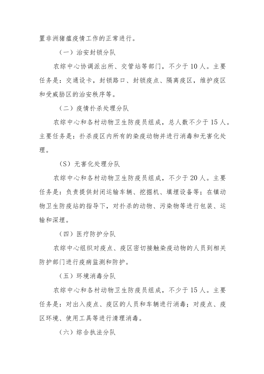 乡镇非洲猪瘟疫情应急预案.docx_第3页