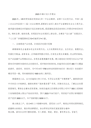 2023年镇计划工作要点.docx