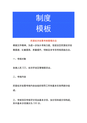 民营经济发展考核管理办法.docx