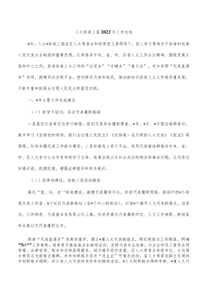 人大街道工委2022年工作总结.docx