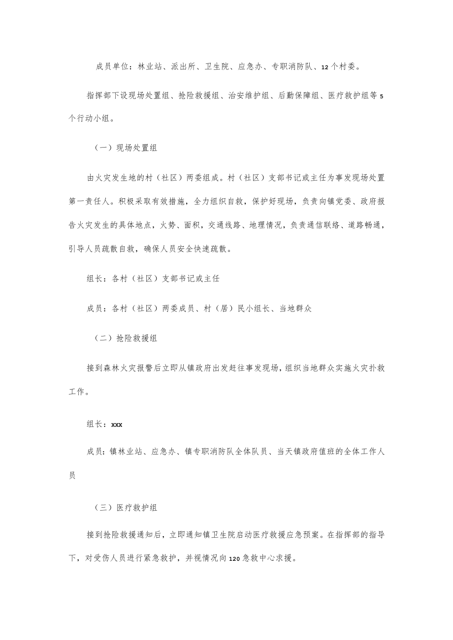 xxx镇20xx年森林防火应急预案.docx_第2页