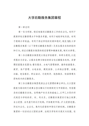 大学后勤服务集团章程.docx