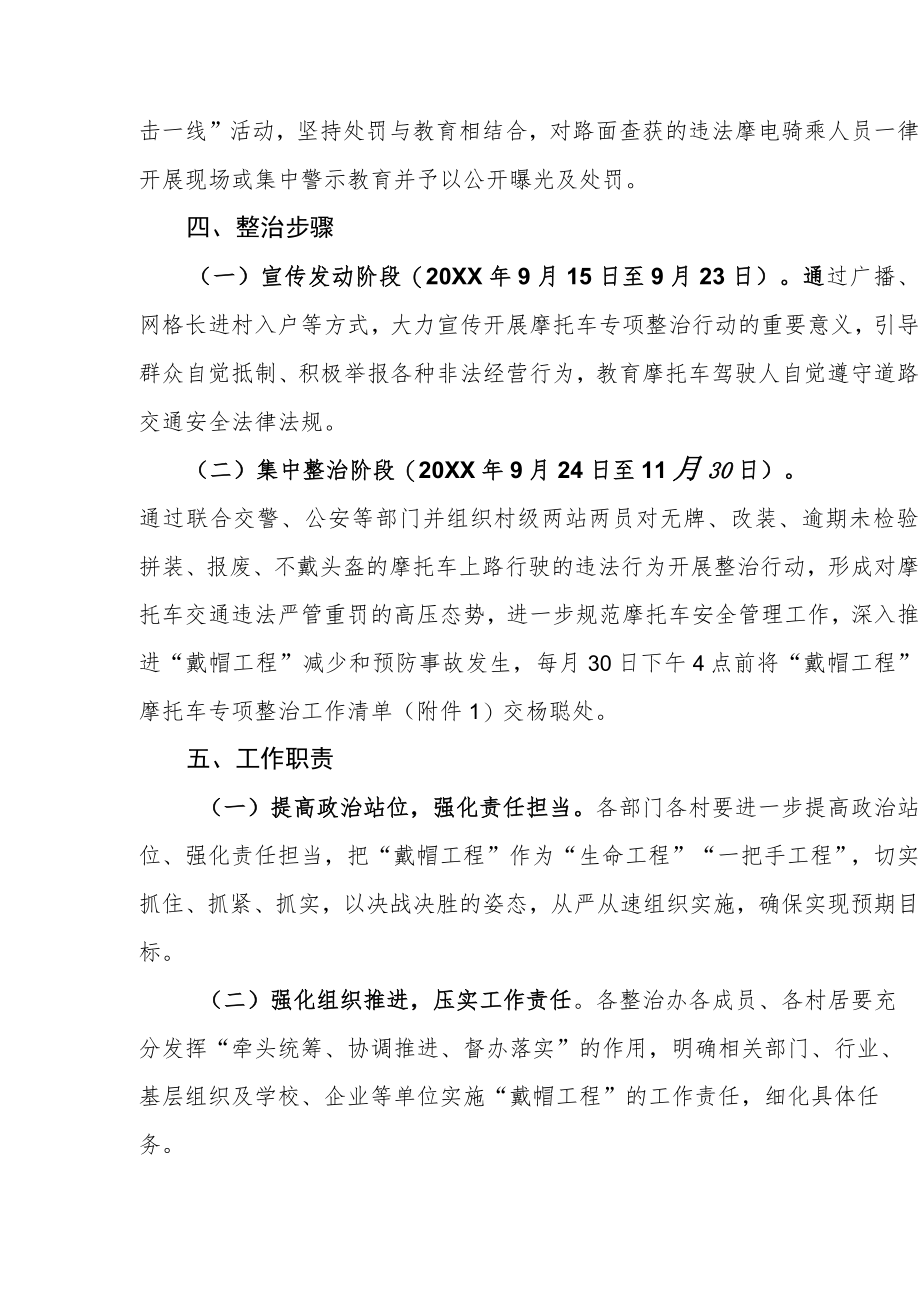 xx镇深入推进“戴帽工程”专项行动实施方案.docx_第3页