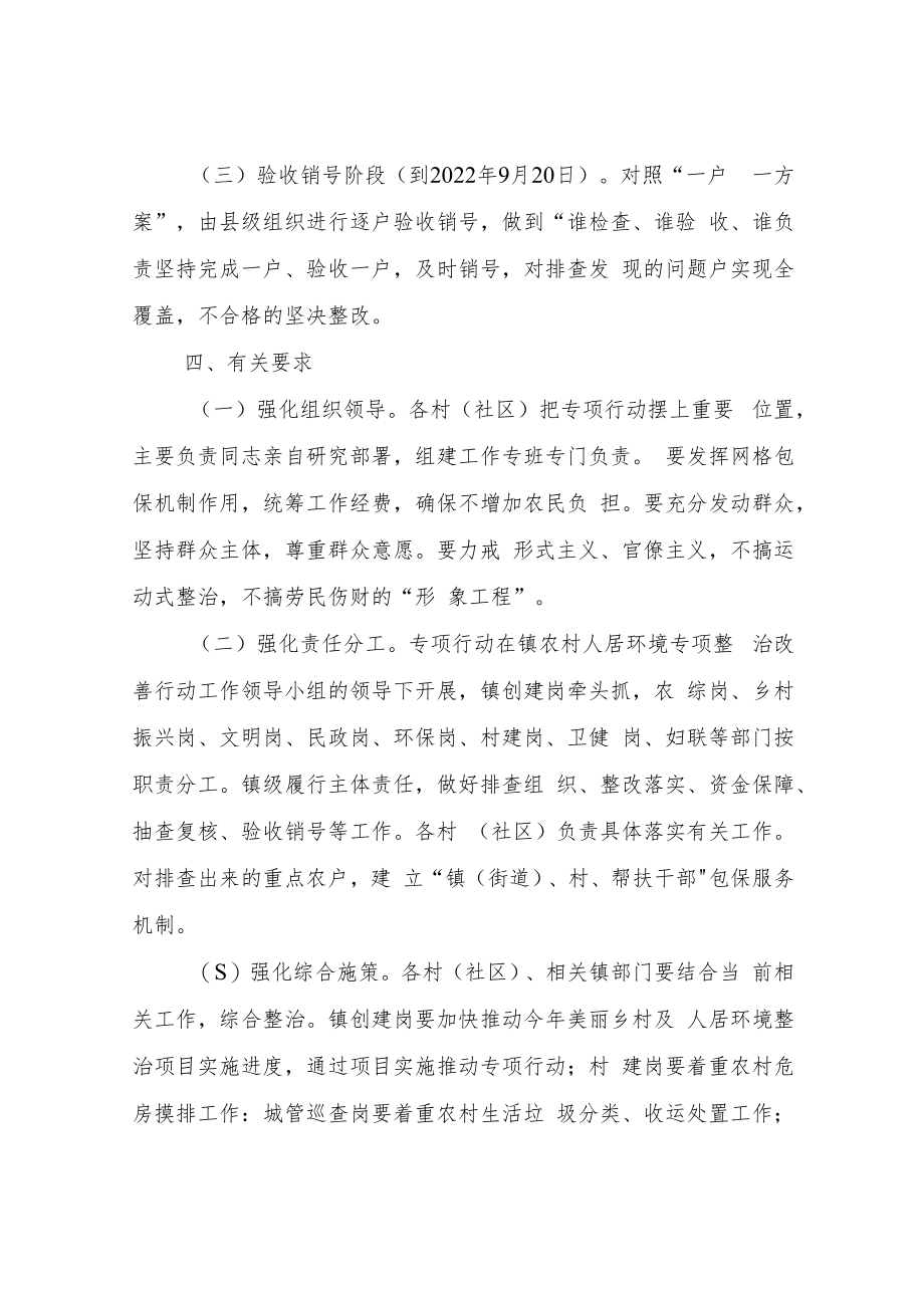 XX镇2022年农村人居环境专项整治改善行动方案.docx_第3页