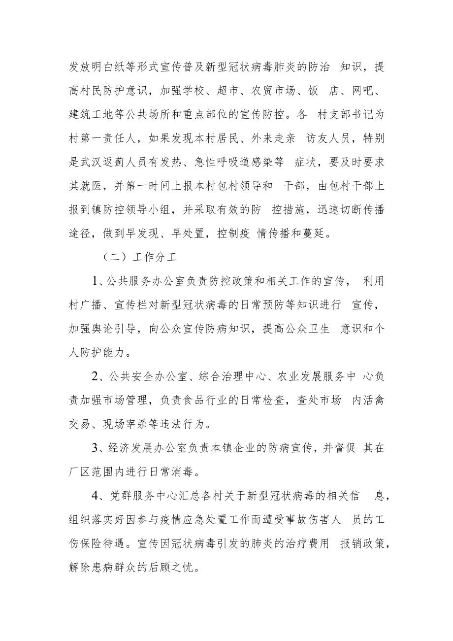 乡镇应对新型冠状病毒感染的肺炎应急预案.docx_第2页