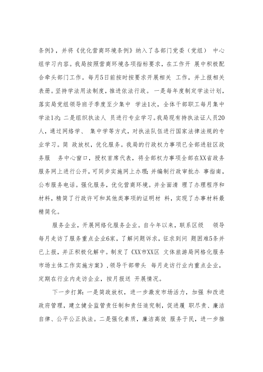 XX区文化旅游局关于“放管服”改革、“两项改革”工作调研报告.docx_第2页