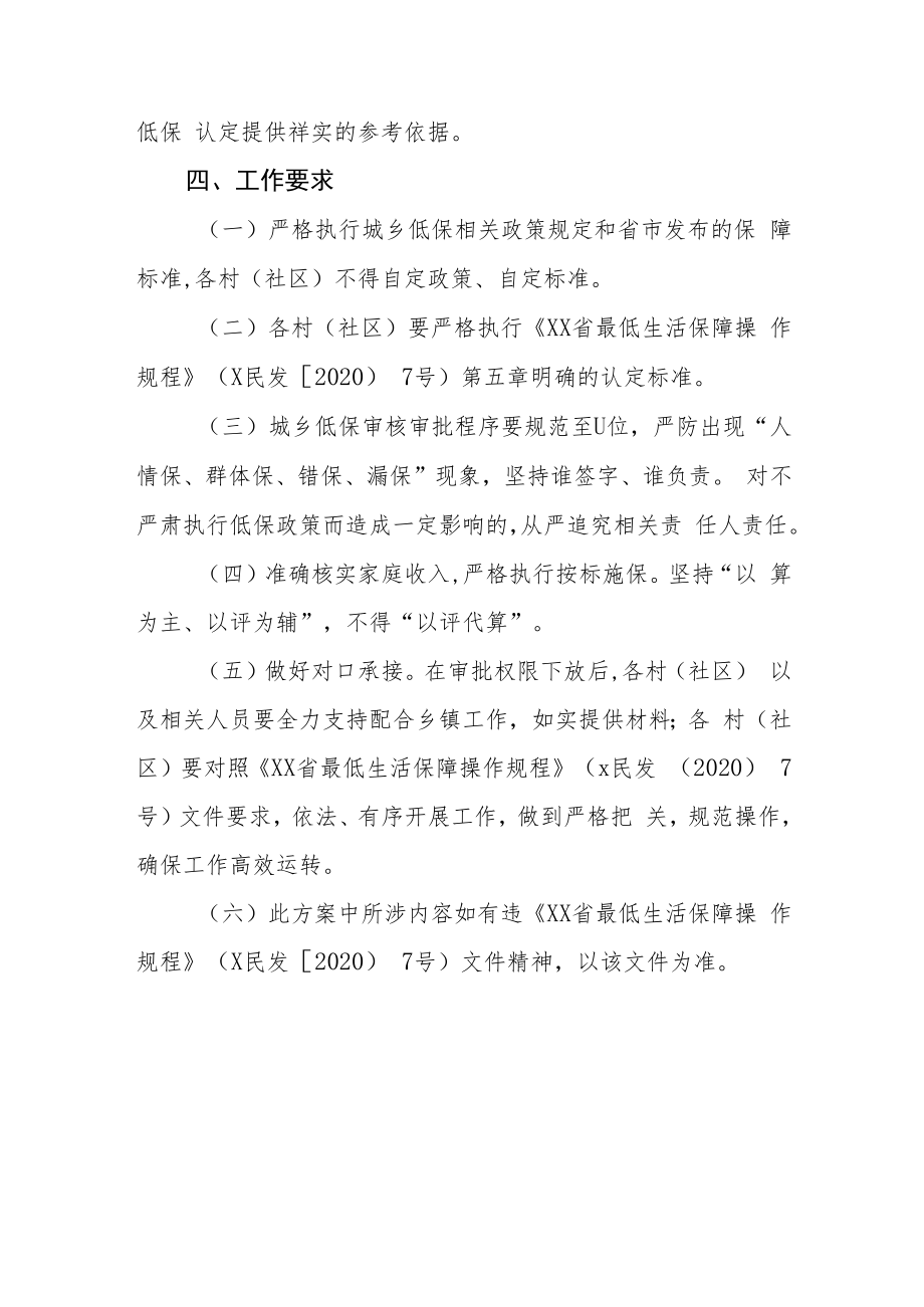 xx镇城乡低保认定审批工作实施方案.docx_第3页